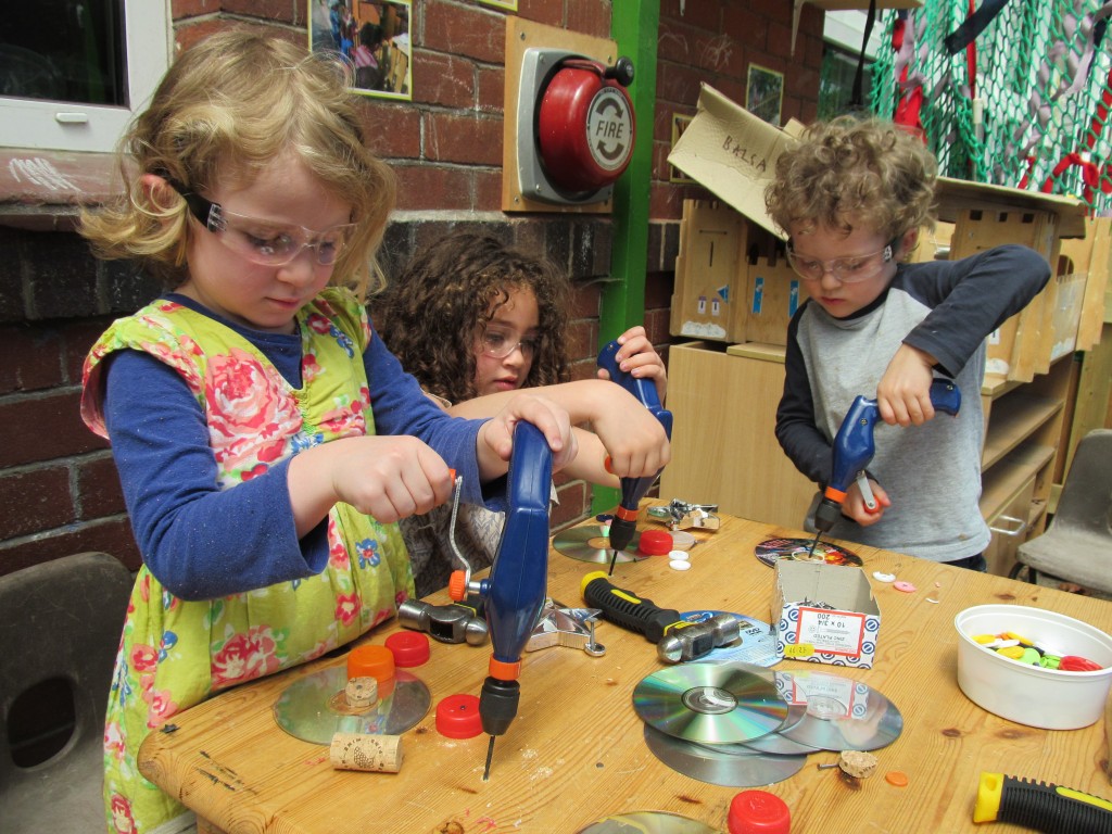 Woodwork tools for early years